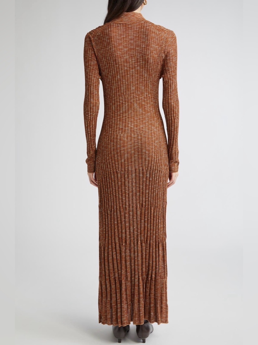 NWT Zimmermann Mouline Long Sleeve Rib Maxi Sweater Dress - Picture 2 of 12